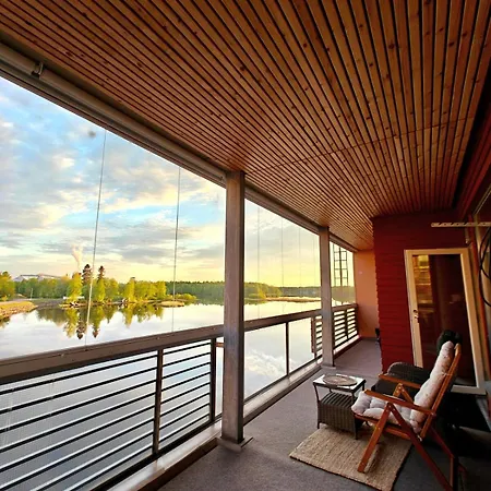 Large Two-room Desing With Seaview And Sauna In Downtown * Oulu