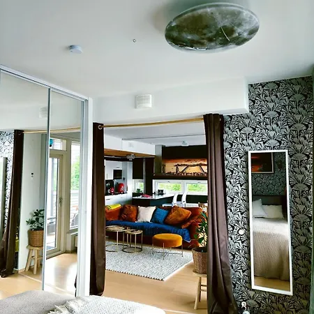 Large Two-room Desing With Seaview And Sauna In Downtown アパート