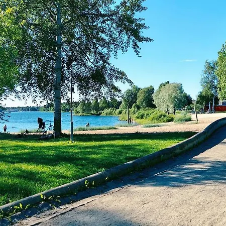 Large Two-room Desing With Seaview And Sauna In Downtown Apartamento Oulu