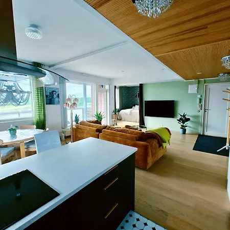 Appartement Large Two-room Desing With Seaview And Sauna In Downtown Oulu
